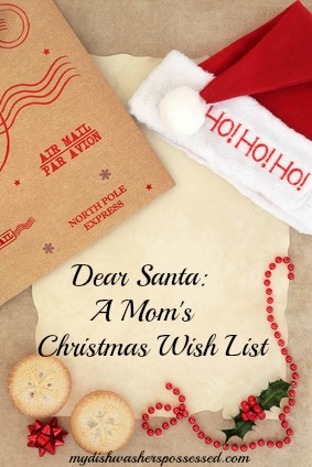 Dear Santa A Moms Christmas Wish List