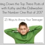Counting Down the Top Three Posts of 2017 with Kathy and the Dishwasher: The Number One Post of 2017